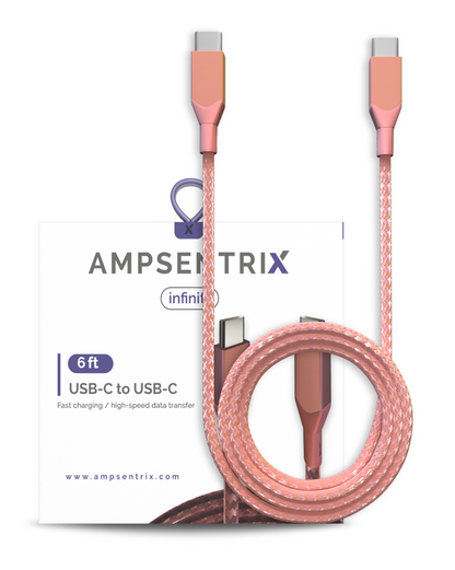 USB Type C to Type C Cable - AmpSentrix